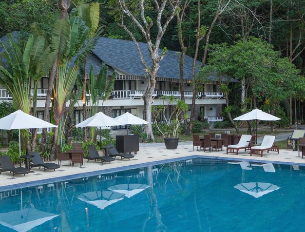 El Nido Resort Swimming Pool GHOTW El Nido Resort Swimming Pool GHOTW