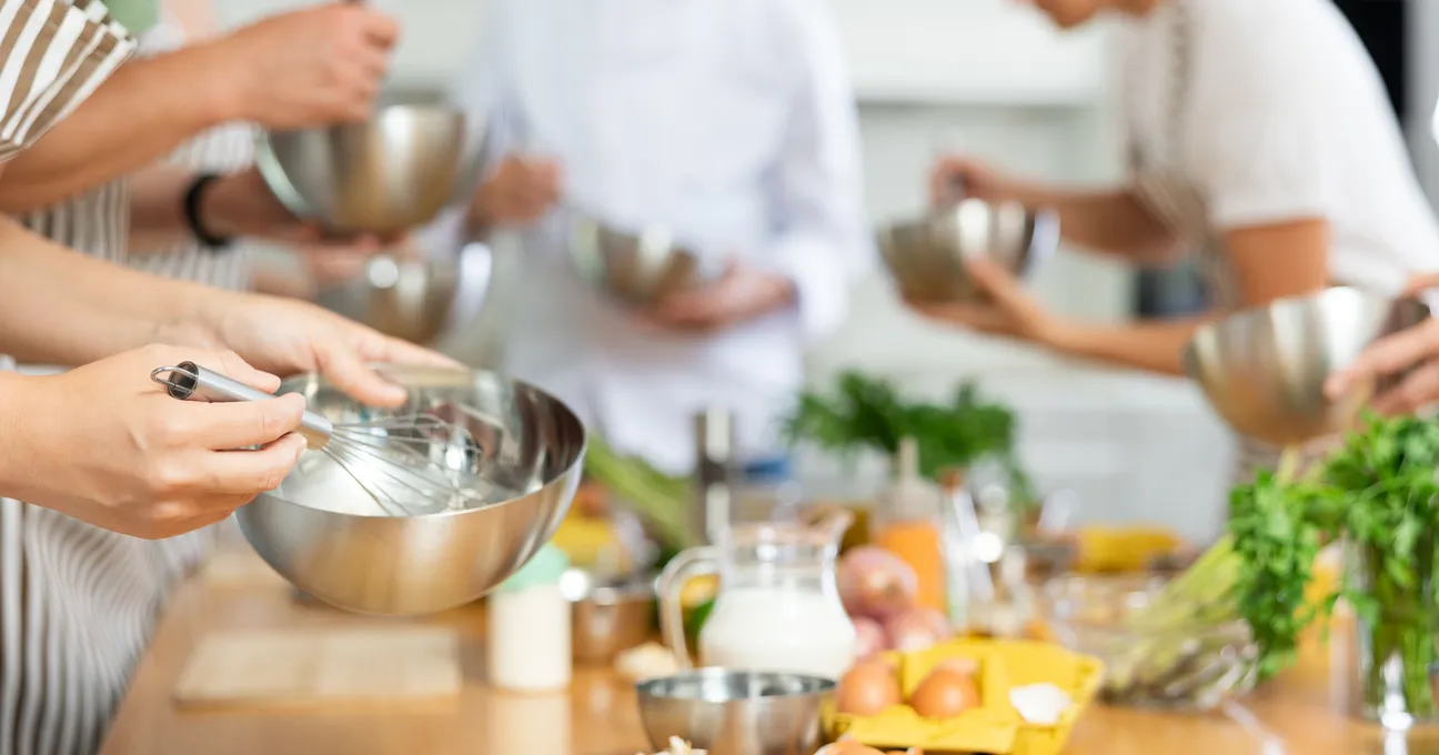Workshop de culinária com o Chef