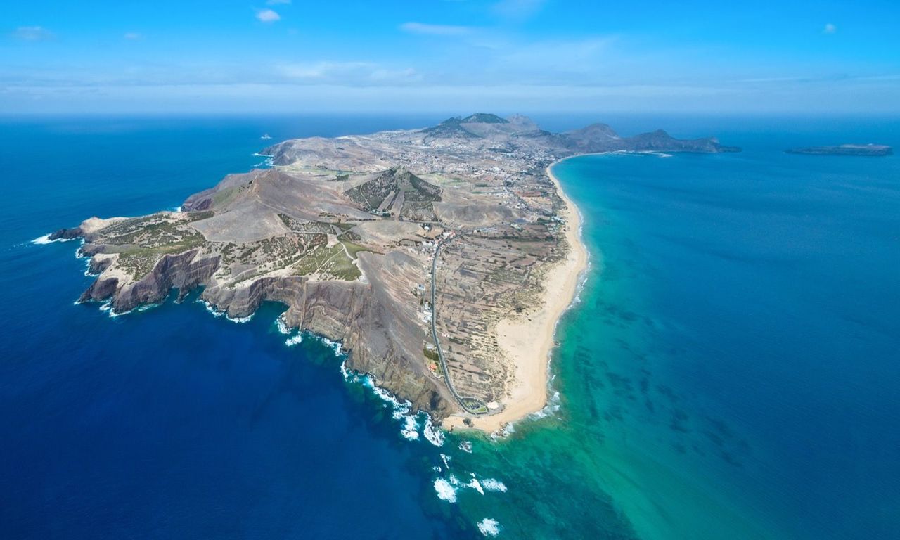 <b>Porto Santo é a mais pequena ilha habitada</b> do arquipélago da Madeira