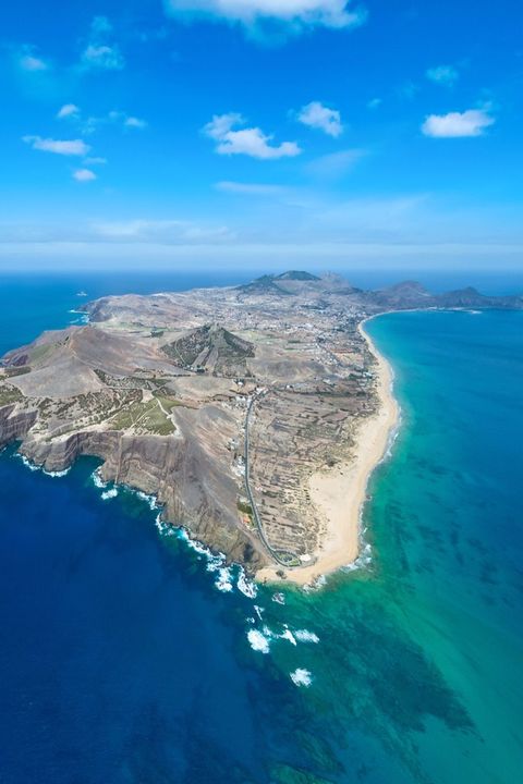 <b>Porto Santo é a mais pequena ilha habitada</b> do arquipélago da Madeira