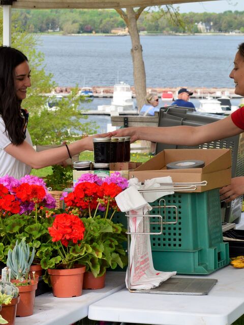 Farmers market every Friday